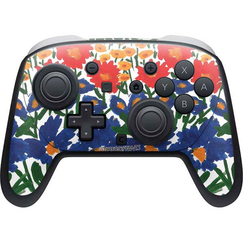Bouffants and Broken Hearts Wild Garden 4 Nintendo Switch 2 (2025) Pro Controller Skin