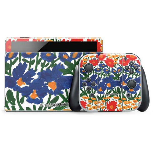 Bouffants and Broken Hearts Wild Garden 4 Nintendo Skins