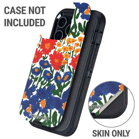 Bouffants and Broken Hearts Wild Garden 4 Otterbox Defender iPhone Skin