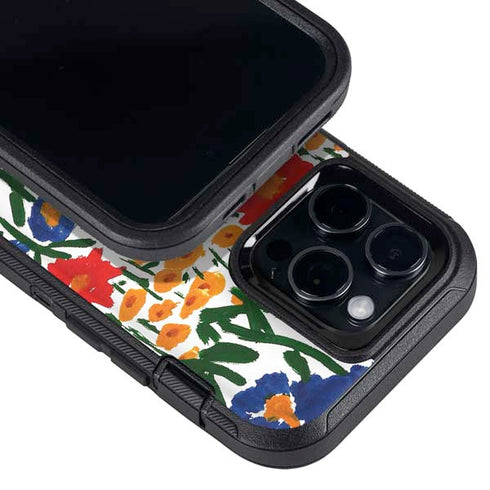 Bouffants and Broken Hearts Wild Garden 4 Otterbox Defender iPhone Skin