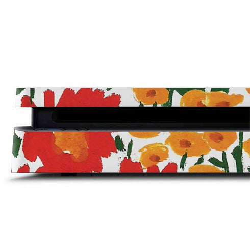 Bouffants and Broken Hearts Wild Garden 4 PS4 Slim Skin