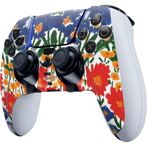 Bouffants and Broken Hearts Wild Garden 4 PS5 DualSense Edge Pro Controller Skin