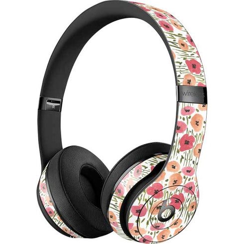 Bouffants and Broken Hearts Wild Garden Beats Solo 3 Wireless Skin