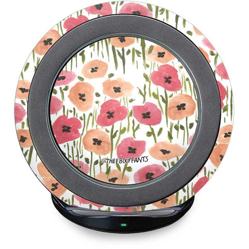 Bouffants and Broken Hearts Wild Garden Fast Charge Wireless Charging Stand Skin