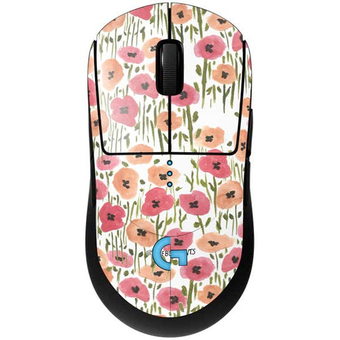 Bouffants and Broken Hearts Wild Garden G Pro Wireless Gaming Mouse Skin