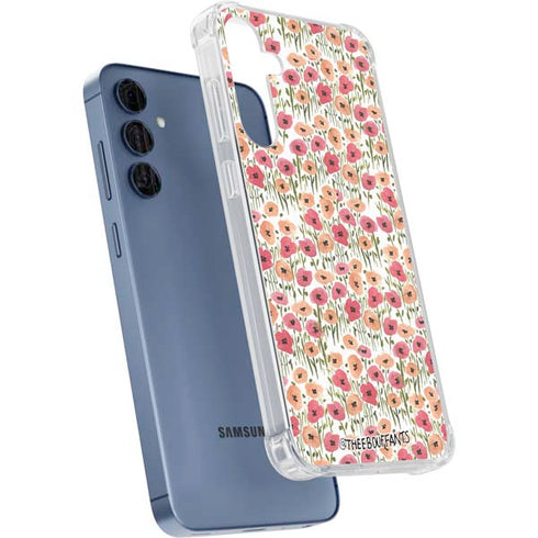 Bouffants and Broken Hearts Wild Garden Galaxy A35 5G Clear Case