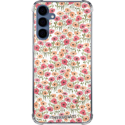 Bouffants and Broken Hearts Wild Garden Galaxy A55 5G Clear Case
