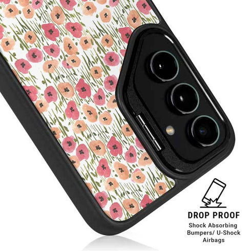 Bouffants and Broken Hearts Wild Garden Galaxy S25 Kickstand Case