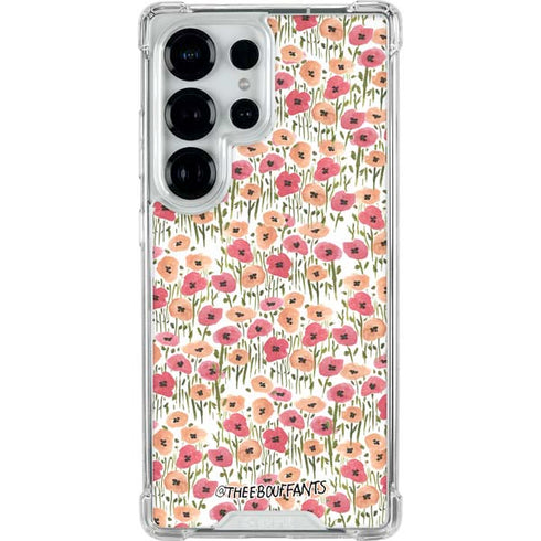 Bouffants and Broken Hearts Wild Garden Galaxy S25 Ultra Clear Case