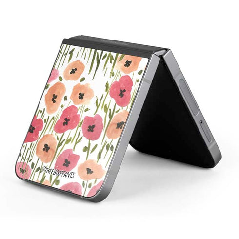 Bouffants and Broken Hearts Wild Garden Galaxy Z Flip6 Skin