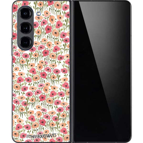 Bouffants and Broken Hearts Wild Garden Galaxy Z Fold5 5G Skin