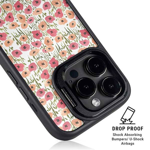 Bouffants and Broken Hearts Wild Garden iPhone 14 Pro Kickstand Case