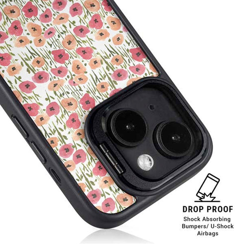 Bouffants and Broken Hearts Wild Garden iPhone 15 Plus Kickstand Case