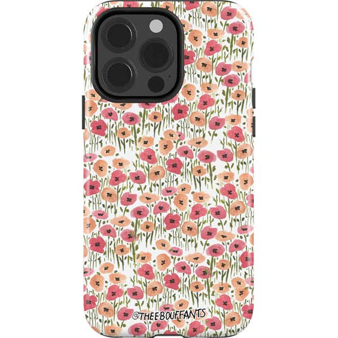 Bouffants and Broken Hearts Wild Garden iPhone 15 Pro Impact Case