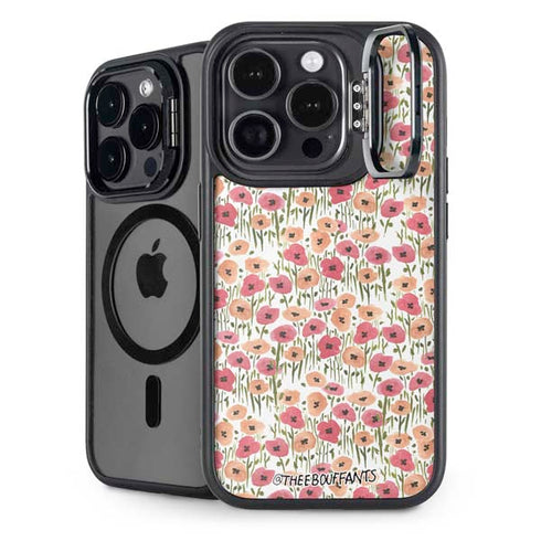 Bouffants and Broken Hearts Wild Garden iPhone 15 Pro Kickstand Case