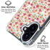 Bouffants and Broken Hearts Wild Garden iPhone 16 Clear Case