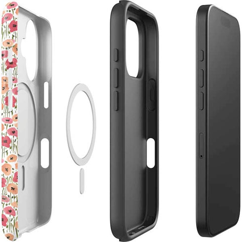 Bouffants and Broken Hearts Wild Garden iPhone 16 Plus Magsafe Impact Case