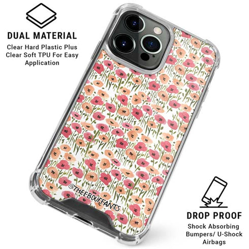 Bouffants and Broken Hearts Wild Garden iPhone 16 Pro Clear Case