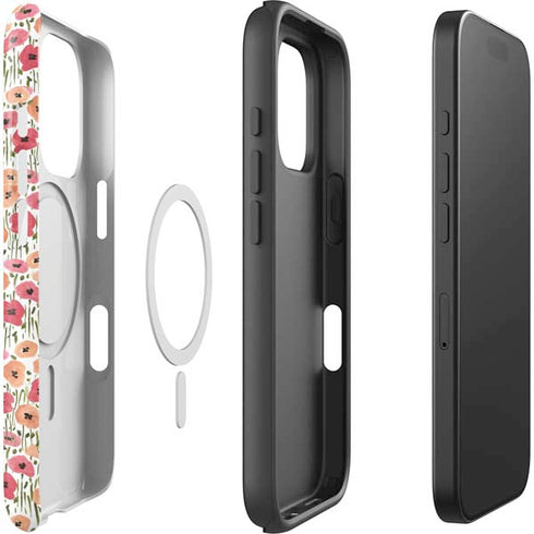 Bouffants and Broken Hearts Wild Garden iPhone 16 Pro Max Magsafe Impact Case