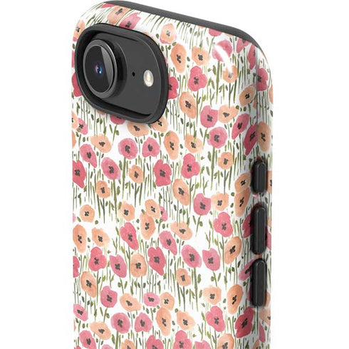 Bouffants and Broken Hearts Wild Garden iPhone 16e Impact Case
