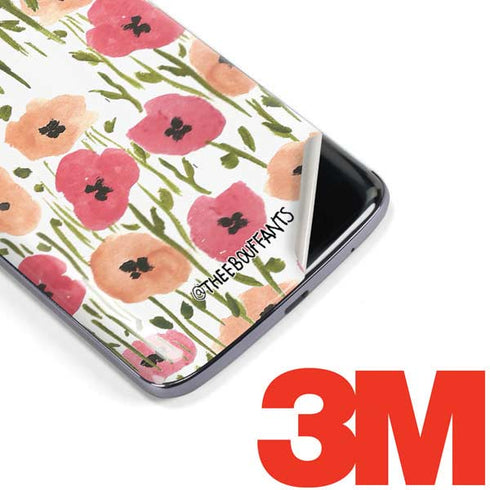 Bouffants and Broken Hearts Wild Garden Moto E5 Plus Skin