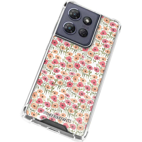 Bouffants and Broken Hearts Wild Garden Moto G Play 5G (2025) Clear Case