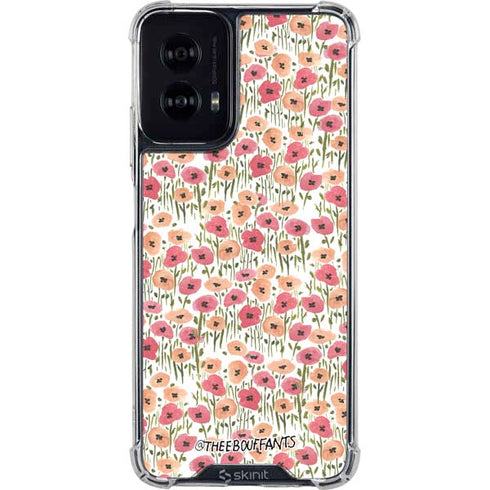 Bouffants and Broken Hearts Wild Garden Moto G Power 5G (2024) Clear Case