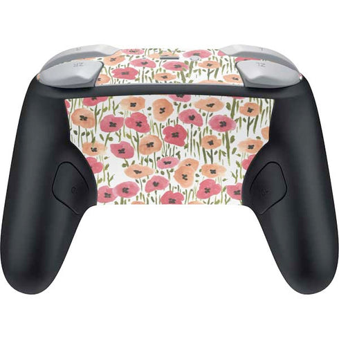 Bouffants and Broken Hearts Wild Garden Nintendo Switch 2 (2025) Pro Controller Skin