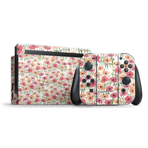 Bouffants and Broken Hearts Wild Garden Nintendo Skins