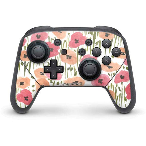 Bouffants and Broken Hearts Wild Garden Nintendo Skins