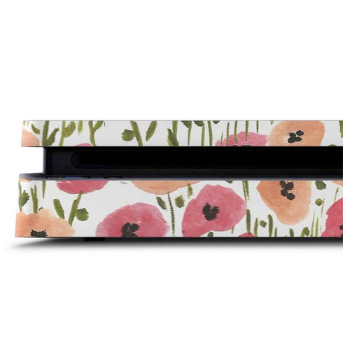 Bouffants and Broken Hearts Wild Garden PS4 Slim Skin
