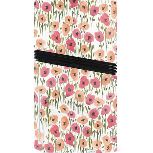 Bouffants and Broken Hearts Wild Garden PS5 Pro Disk Console Skin