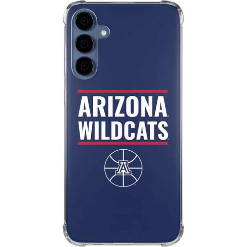 University of Arizona Wildcats Basketball Mark Galaxy A35 5G Clear Case