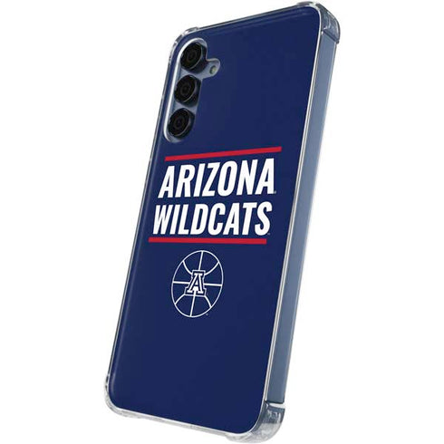 University of Arizona Wildcats Basketball Mark Galaxy A35 5G Clear Case