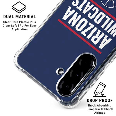 University of Arizona Wildcats Basketball Mark Galaxy A36 5G Clear Case