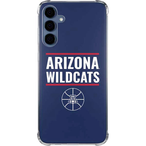 University of Arizona Wildcats Basketball Mark Galaxy A55 5G Clear Case