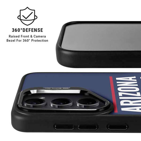 University of Arizona Wildcats Basketball Mark Galaxy S26 Plus Kickstand Case