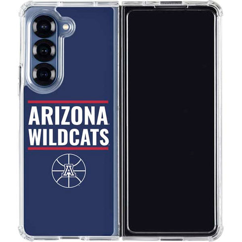 University of Arizona Wildcats Basketball Mark Galaxy Z Fold6 Clear Case