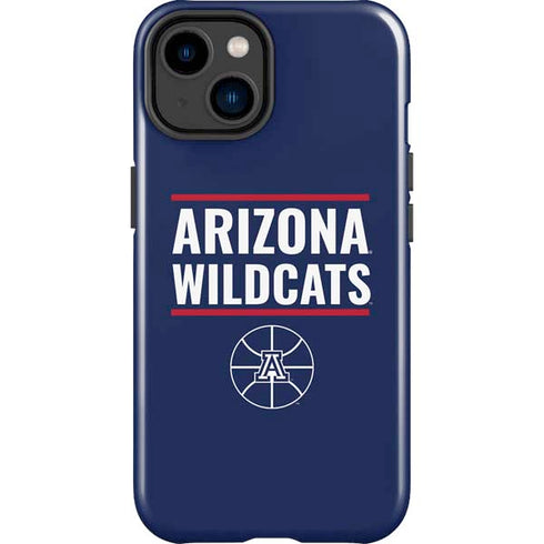 University of Arizona Wildcats Basketball Mark iPhone 15 Impact Case