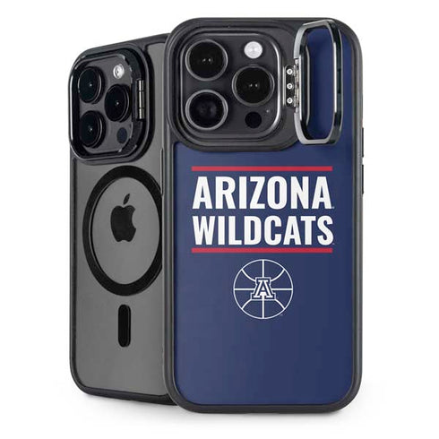 University of Arizona Wildcats Basketball Mark iPhone 15 Pro Kickstand Case