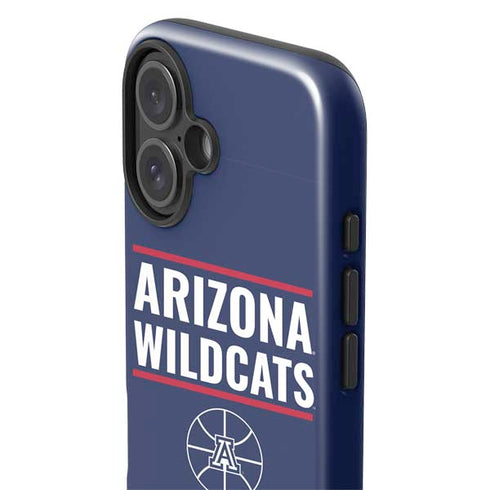 University of Arizona Wildcats Basketball Mark iPhone 16 Impact Case