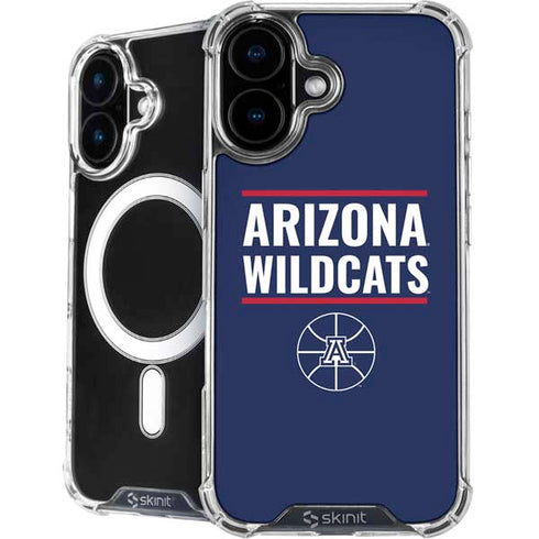 University of Arizona Wildcats Basketball Mark iPhone 16 MagSafe Case
