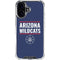 University of Arizona Wildcats Basketball Mark iPhone 16 Plus Clear Case