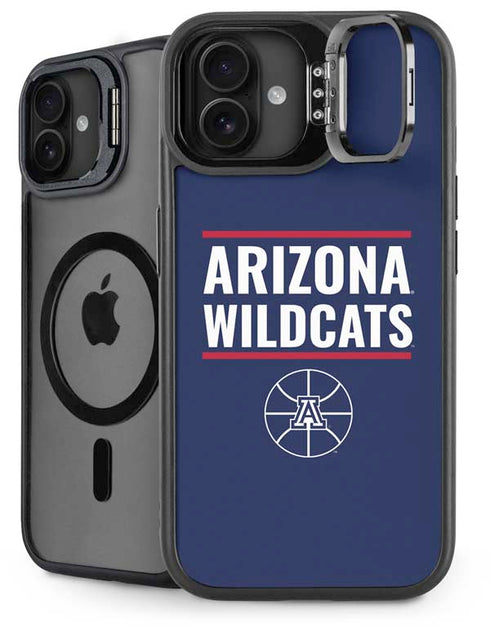 University of Arizona Wildcats Basketball Mark iPhone 16 Plus Kickstand Case