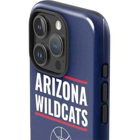 University of Arizona Wildcats Basketball Mark iPhone 16 Pro Impact Case