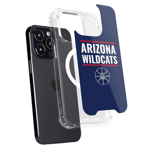 University of Arizona Wildcats Basketball Mark iPhone 16 Pro Max MagSafe Case
