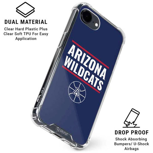 University of Arizona Wildcats Basketball Mark iPhone 16e Clear Case