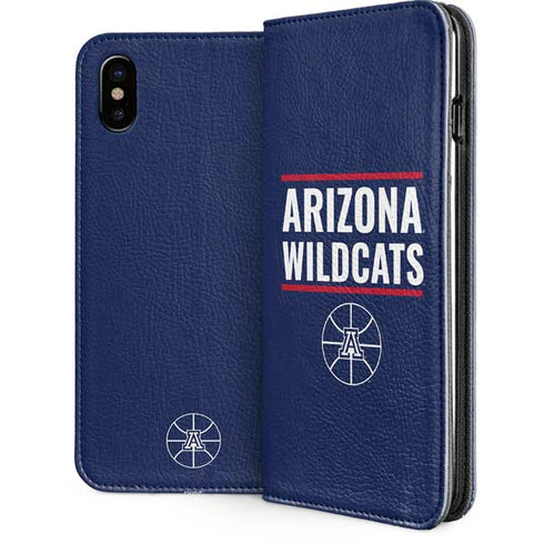 University of Arizona Wildcats Basketball Mark iPhone 8 Folio Case