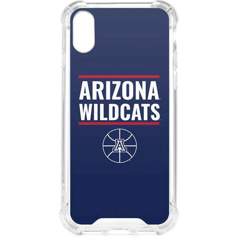 University of Arizona Wildcats Basketball Mark iPhone XS Clear Case