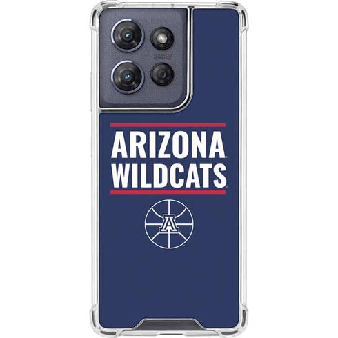 University of Arizona Wildcats Basketball Mark Moto G Play 5G (2025) Clear Case